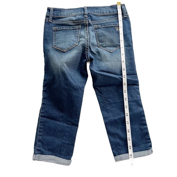JESSICA SIMPSON Girl’s Rolled Crop Skinny Jeans - Size 7 - Picture 8 of 10